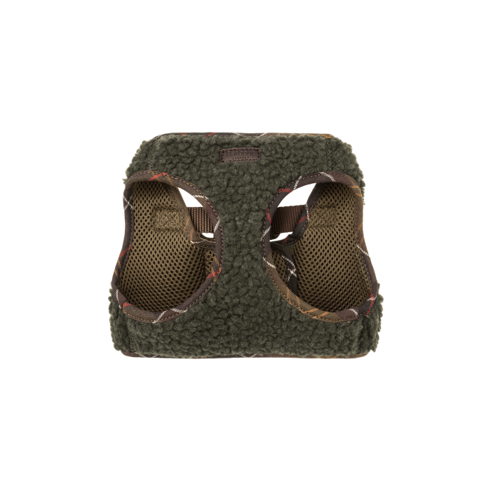 Шлейка для собак оливкового кольору розмір L, Barbour