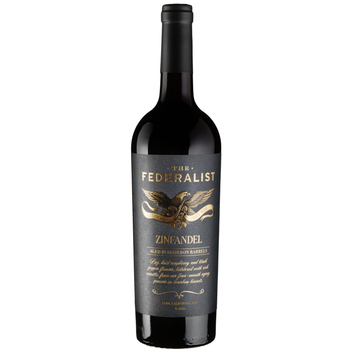 Вино The Federalist BBA Zinfandel / BBA Зінфандель 2022, червоне сухе, 0.75 л Вино The Federalist BBA Zinfandel / BBA Зінфандель 2022, червоне сухе, 0.75 л