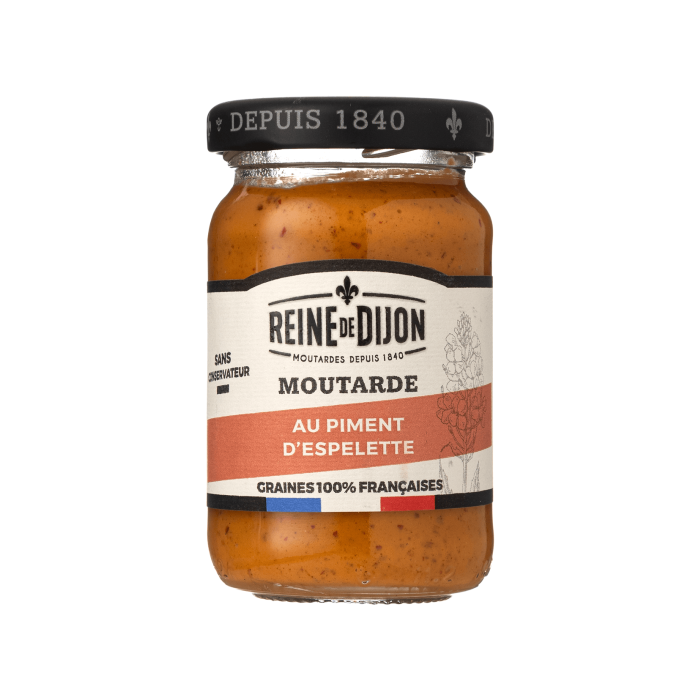 Гірчиця з перцем Еспелет 100г, Reine de Dijon