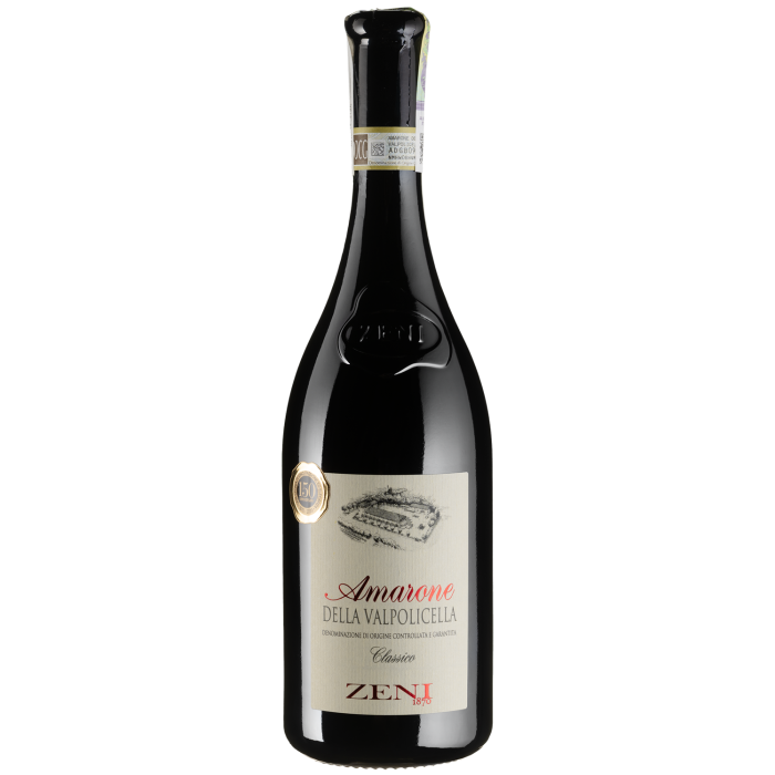 Вино Zeni Amarone della Valpolicella Classico / Амароне делла Вальполічелла Классіко 2022, червоне сухе, 0.75 л Вино Zeni Amarone della Valpolicella Classico / Амароне делла Вальполічелла Классіко 2022, червоне сухе, 0.75 л