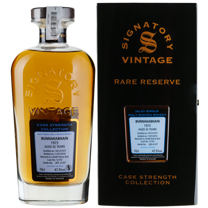 Віскі Signatory Bunnahabhain 42yo 1973 1973, 0.7 л