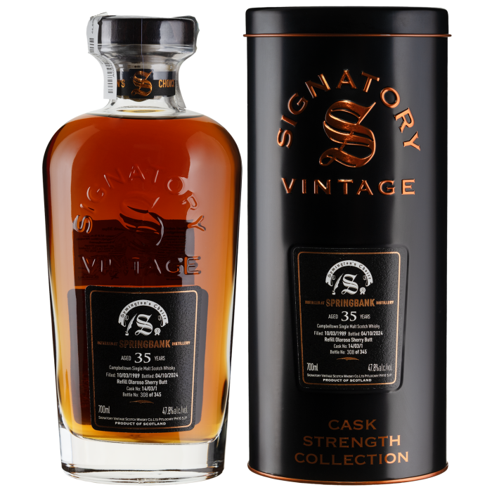 Віскі Signatory Springbank 35yo Symington's Choice 1989, 0.7 л