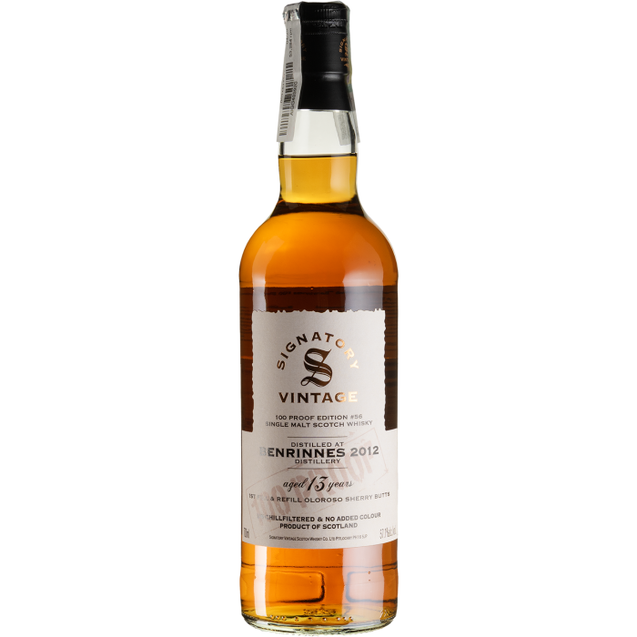 Віскі Signatory Benrinnes 100 Proof, 0.7 л
