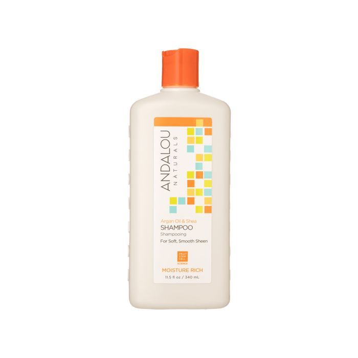 Шампунь для волосся живильний Арганова та Олія Ши 340мл Moisture Rich, Andalou Naturals Шампунь для волосся живильний Арганова та Олія Ши 340мл Moisture Rich, Andalou Naturals
