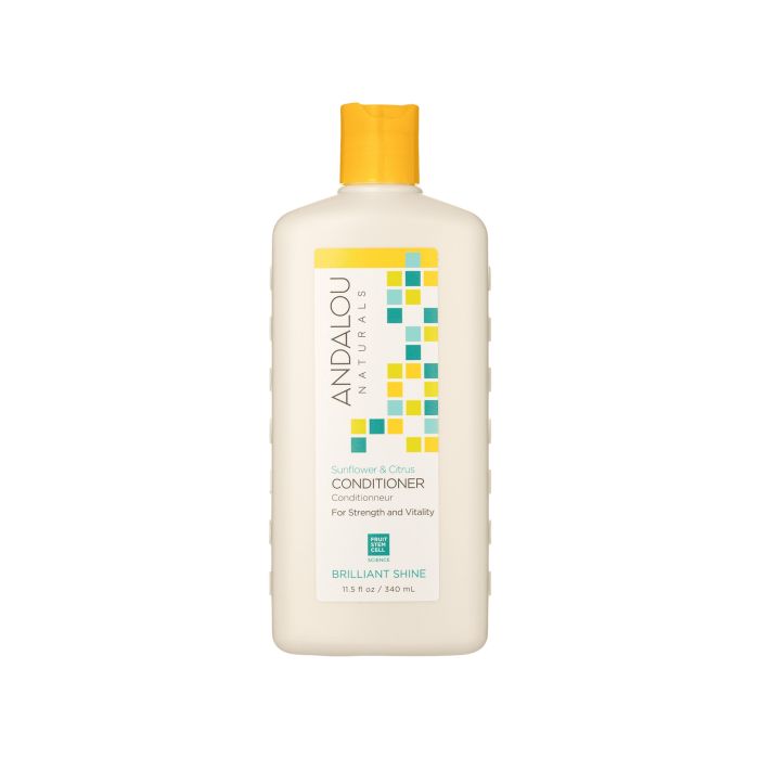 Кондиціонер для блиску волосся Соняшник та Цитрус 340мл Brilliant Shine, Andalou Naturals Кондиціонер для блиску волосся Соняшник та Цитрус 340мл Brilliant Shine, Andalou Naturals