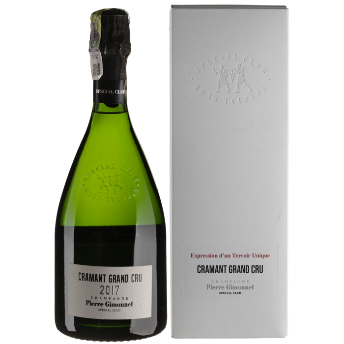 Шампанське Pierre Gimonnet & Fils Special Club Cramant Grand Cru BB / Спешал Клаб Крамант Гран Крю ББ 2017, біле, 0.75 л