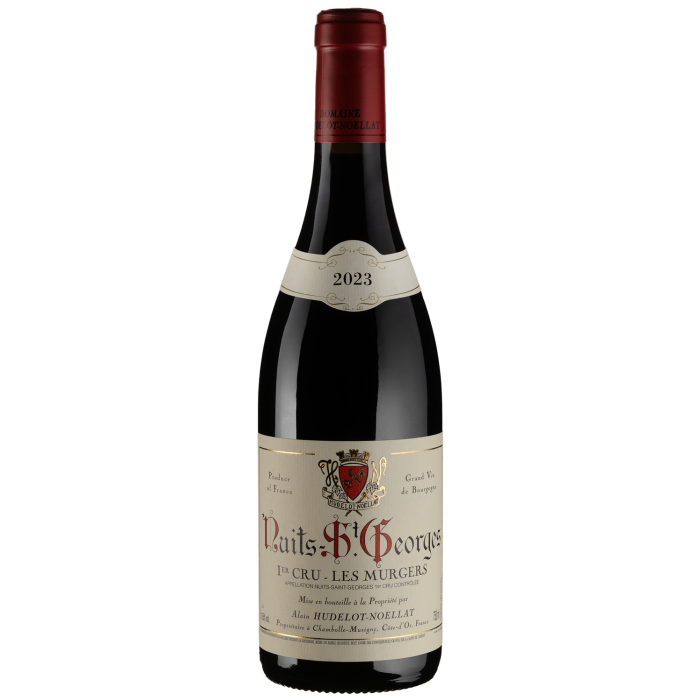 Вино Domaine Hudelot-Noellat Nuits-St-Georges 1er cru Les Murgers / Нюі-Сен-Жорж Прем'єр Крю Ле Мурже 2023, червоне сухе, 0.75 л