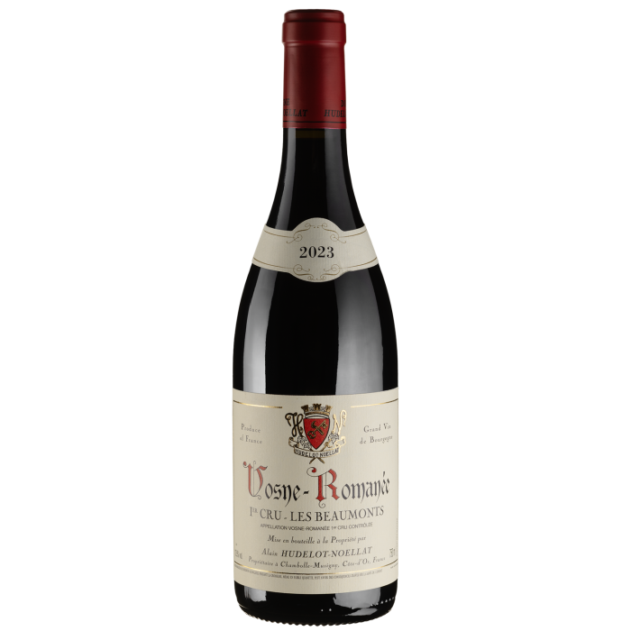 Вино Domaine Hudelot-Noellat Vosne Romanee 1er cru Les Beaumonts / Вон-Романе Прем'єр крю Ле Бомон 2023, червоне сухе, 0.75 л