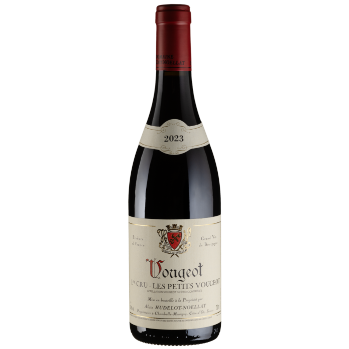 Вино Domaine Hudelot-Noellat Vougeot 1er cru Les Petits Vougeot / Вужо Прем'єр Крю Ле Пті Вужо 2023, червоне сухе, 0.75 л