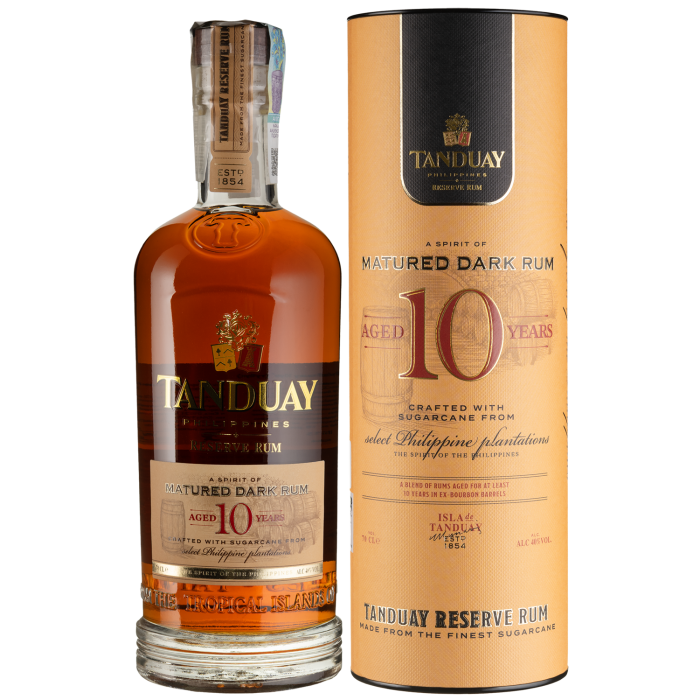 Ром Tanduay 10yo, Tube, 0.7 л