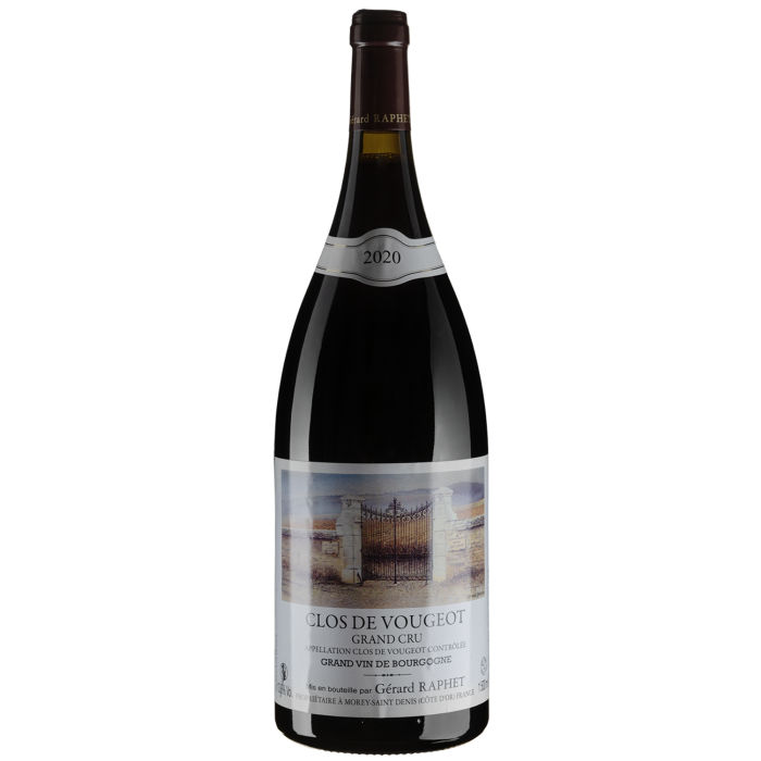 Вино Gerard Raphet Clos Vougeot / Кло Вужо 2020, червоне сухе, 1.5 л Вино Gerard Raphet Clos Vougeot / Кло Вужо 2020, червоне сухе, 1.5 л