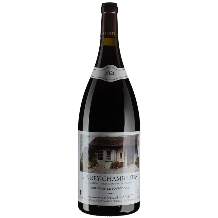 Вино Gerard Raphet Gevrey-Chambertin / Жевре-Шамбертен 2020, червоне сухе, 1.5 л