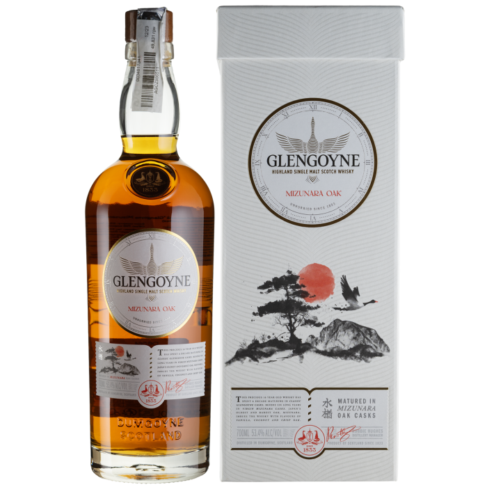 Віскі Glengoyne Mizunara Oak, gift box, 0.7 л