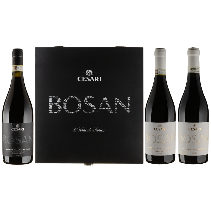 Вино Cesari Amarone Bosan (2001 + 2010 + 2015) / Amarone Bosan (2001 + 2010 + 2015), червоне сухе, 2.25 л
