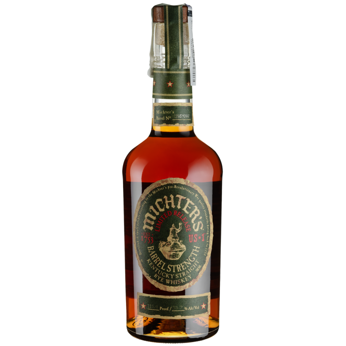Віскі Michter's Barrel Strength Rye, 0.7 л Віскі Michter's Barrel Strength Rye, 0.7 л