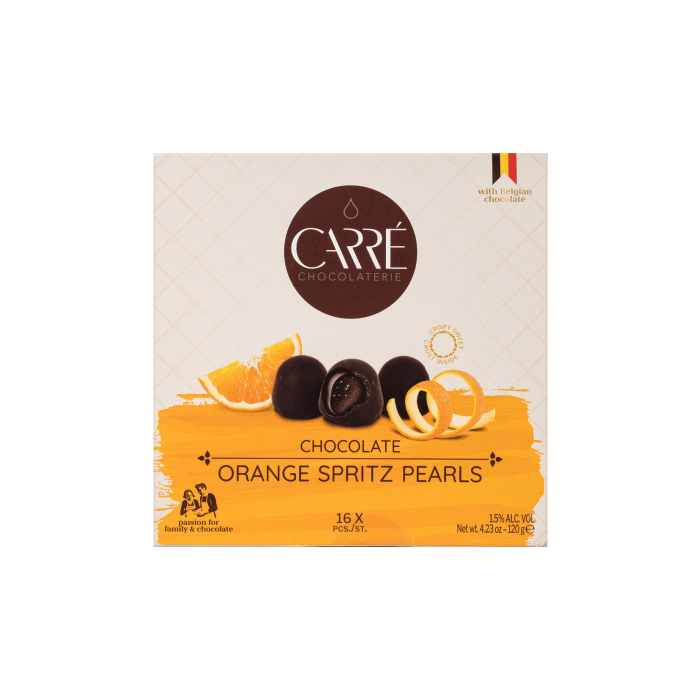 Цукерки з темного шоколаду з апероль шпріц 120г, Chocolaterie Carré