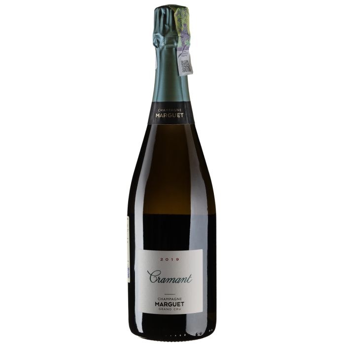 Шампанське Champagne Marguet Cramant Grand Cru Village / Креман Гран Крю Віляж 2019, біле, 0.75 л