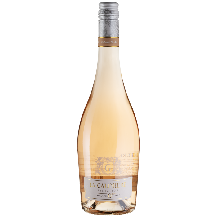 Безалкогольне вино Chateau De La Galiniere Sensation Vis Vegan Rose / Сенсейшн Віс Веган Розе, 0.75 л