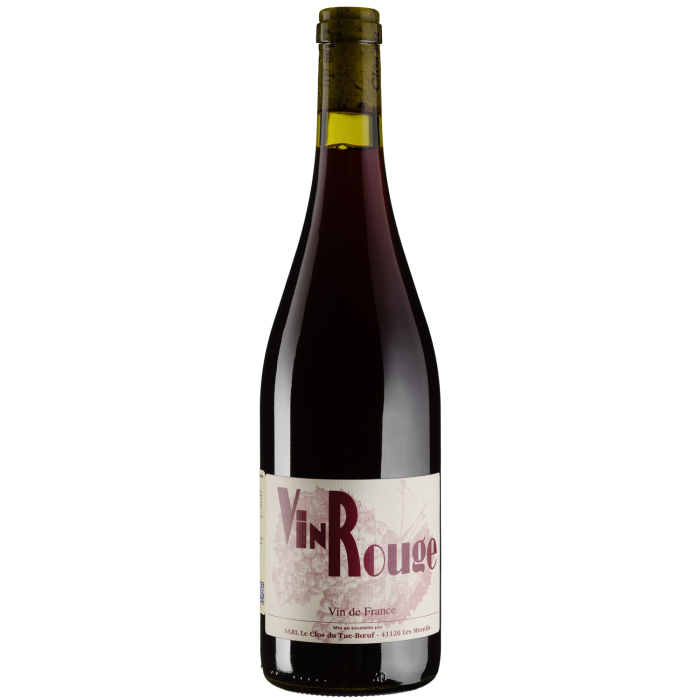 Вино Clos du Tue-Boeuf Vin Rouge / Він Руж 2023, червоне сухе, 0.75 л