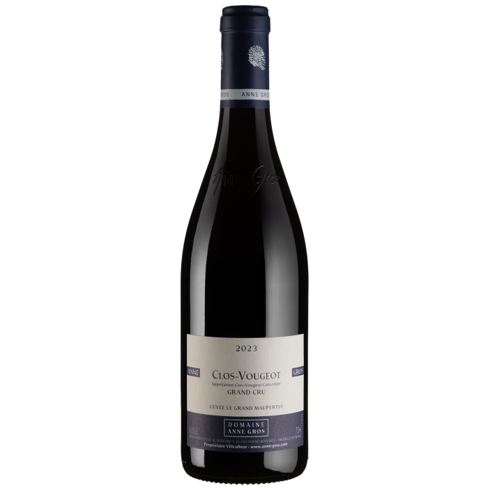 Вино Domaine Anne Gros Clos Vougeot Le Grand Maupertui / Кло Вужо Ле Гранд Мопертуі 2023, червоне сухе, 0.75 л