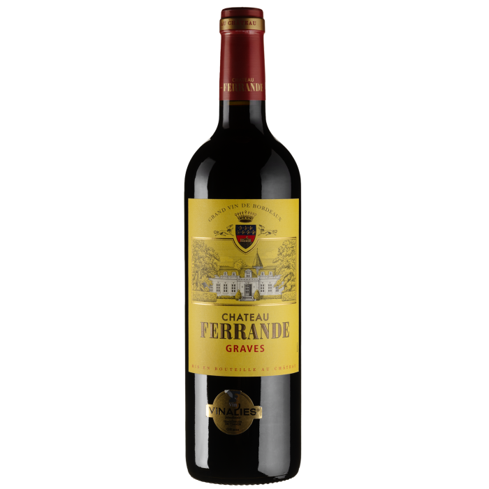 Вино Chateau Ferrande Chateau Ferrande Rouge / Шато Ферранд Руж, червоне сухе, 0.75 л