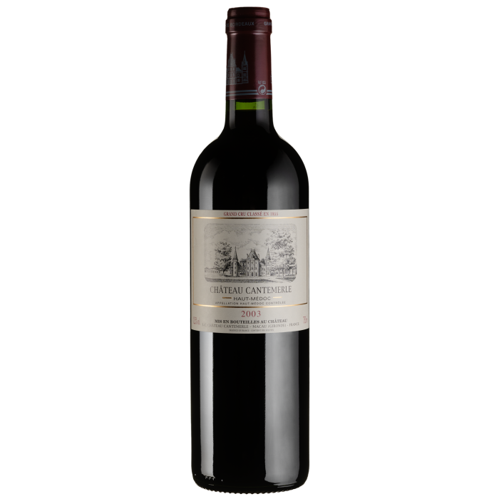 Вино Chateau Cantemerle Chateau Cantemerle / Шато Кантемерль 2003, червоне сухе, 0.75 л