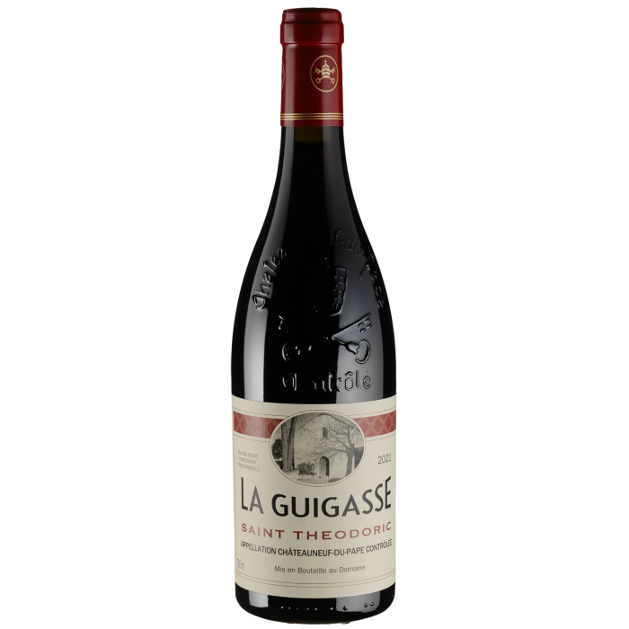 Вино Chapelle Saint Theodoric Chateauneuf-du-Pape La Guigasse / Шатоньоф-дю-Пап Ля Гігас 2021, червоне сухе, 0.75 л Вино Chapelle Saint Theodoric Chateauneuf-du-Pape La Guigasse / Шатоньоф-дю-Пап Ля Гігас 2021, червоне сухе, 0.75 л