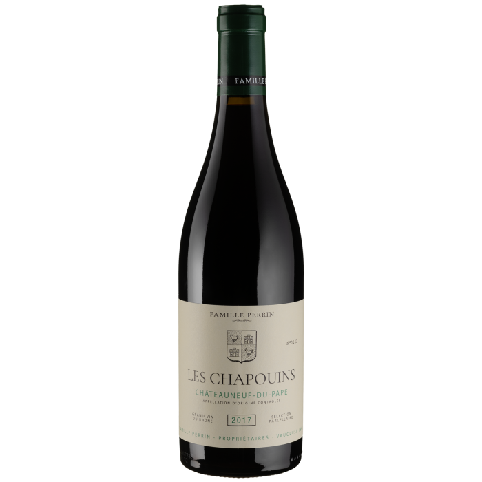 Вино Famille Perrin “Les Chapouins” Chateauneuf-du-Pape / "Лє Шапуен" Шатонеф-дю-Пап 2017, червоне сухе, 0.75 л