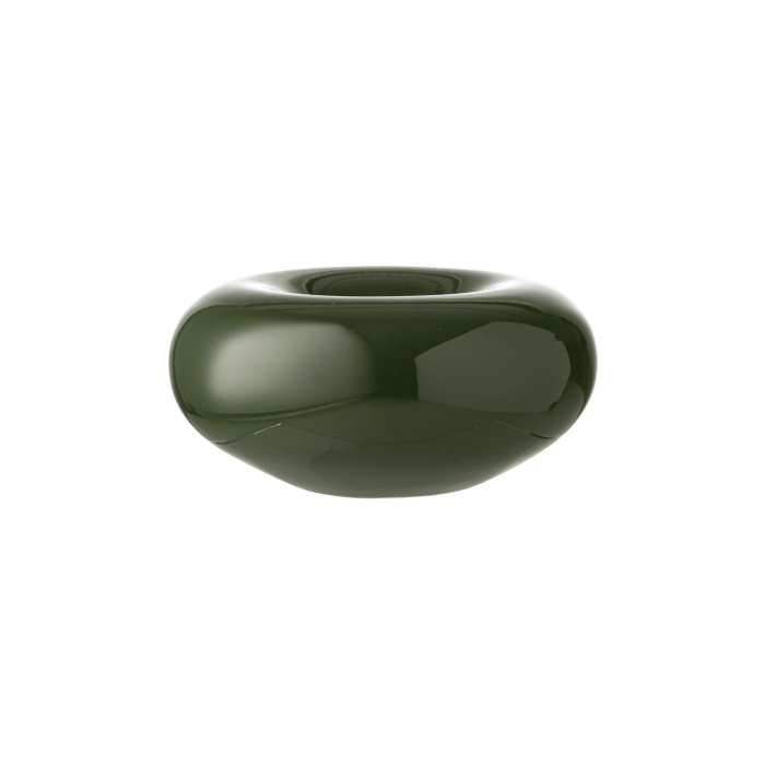 Свічник керамічний зеленого кольору (розмір medium), 12months.candle