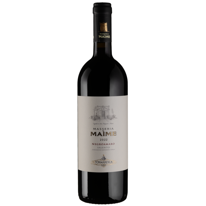 Вино Tormaresca Masseria Maime / Массерія Маіме 2022, червоне сухе, 0.75 л