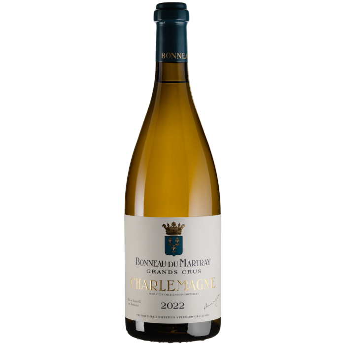 Вино Bonneau du Martray Charlemagne Grand Cru / Шарлемань Гран Крю 2022, біле сухе, 0.75 л