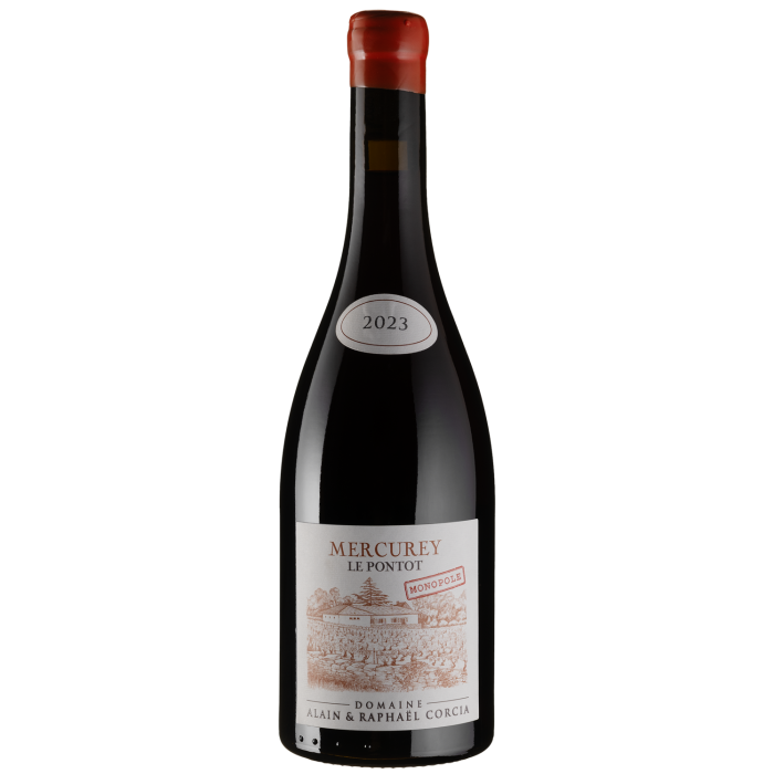 Вино Domaine Alain et Raphael Corcia Mercurey Le Pontot / Меркюре Ле Понто 2023, червоне сухе, 0.75 л