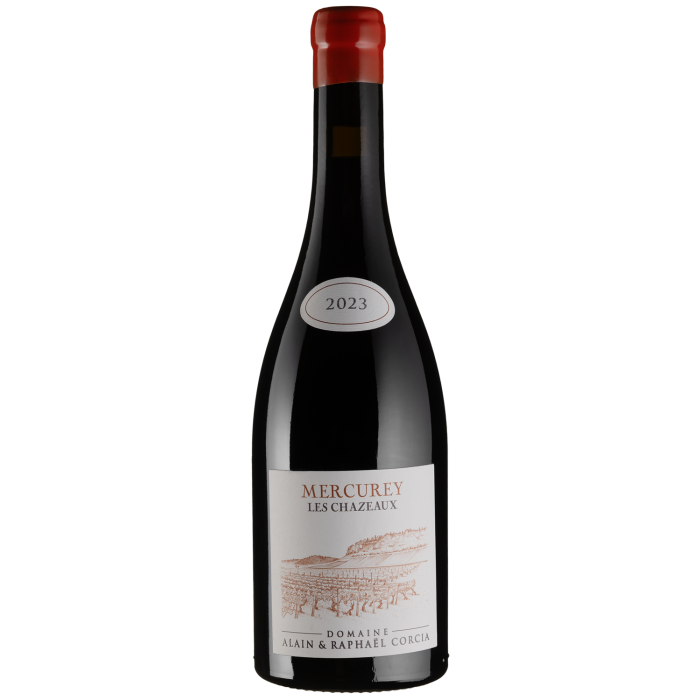 Вино Domaine Alain et Raphael Corcia Mercurey Les Chazeaux / Меркюре Лє Шазо 2023, червоне сухе, 0.75 л