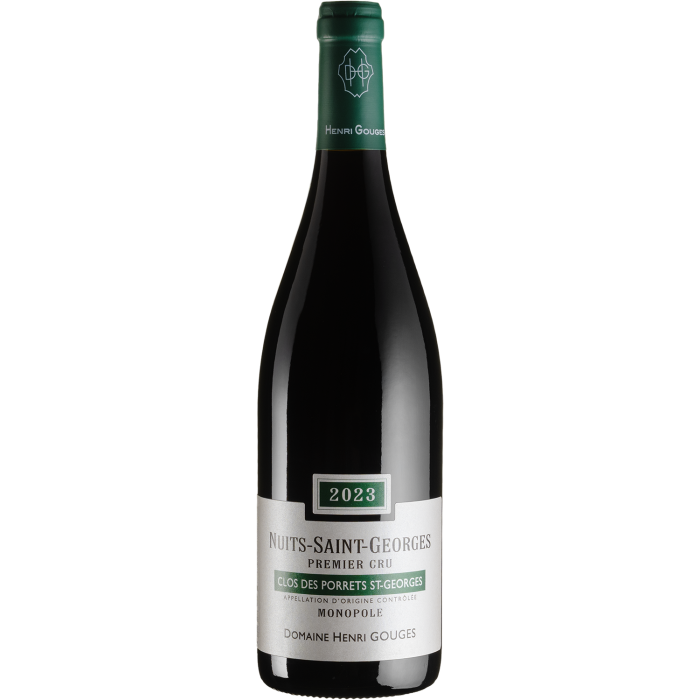 Вино Henri Gouges Nuits Saint Georges Premier Cru Clos des Porrets / Нюі Сен Жорж Прем'єр Крю Кло де Поре 2023, червоне сухе, 0.75 л