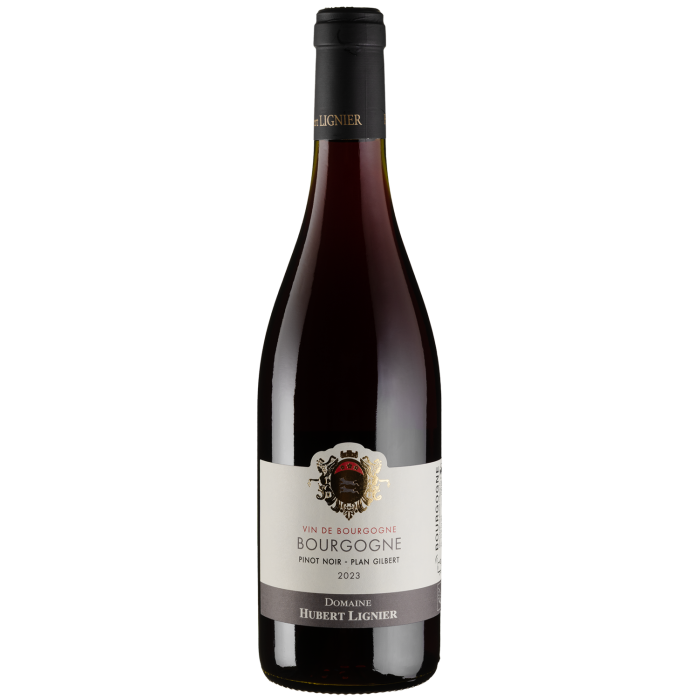 Вино Hubert Lignier Bourgogne Pinot noir Plan Gilbert / Бургонь Піно Нуар План Жильбер 2023, червоне сухе, 0.75 л