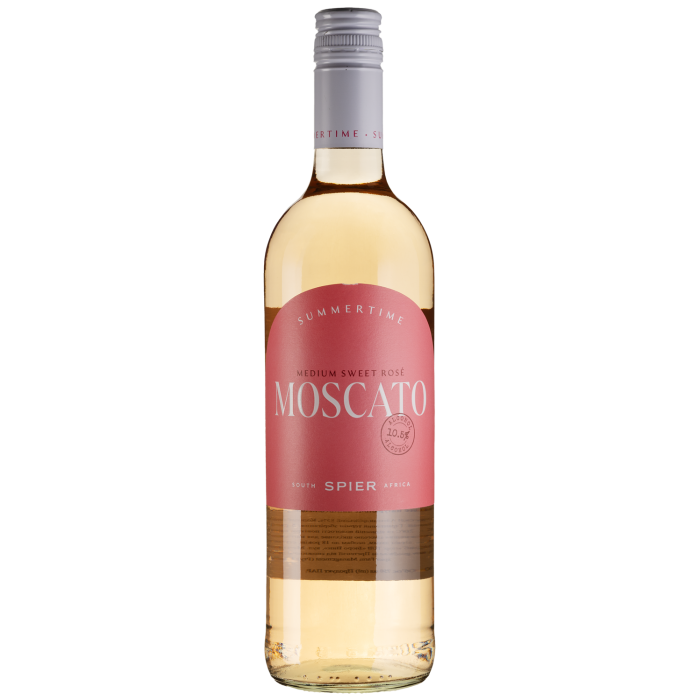 Вино Spier Wines Moscato Rose / Москато Розе, рожеве напівсолодке, 0.75 л