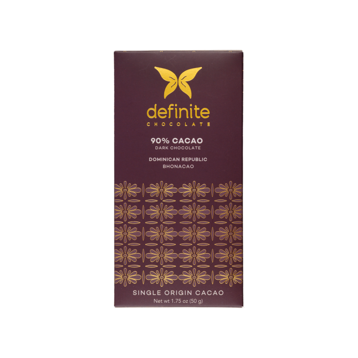Шоколад темний 90% 50г, Definite