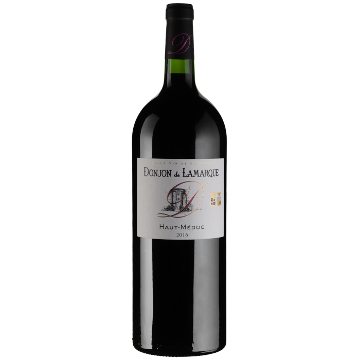 Вино Lamarque Donjon De Lamarque / Донжон Де Ламарк 2016, червоне сухе, 1.5 л