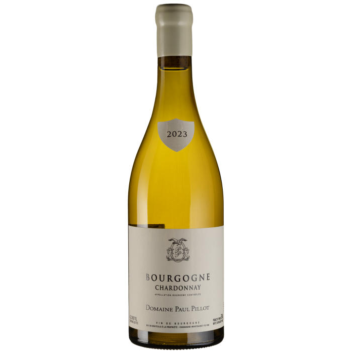 Вино Domaine Paul Pillot Bourgogne Chardonnay / Бургонь Шардоне 2023, біле сухе, 0.75 л