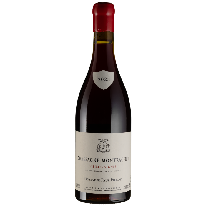 Вино Domaine Paul Pillot Chassagne-Montrachet Vieilles Vignes / Шасань-Монраше Вьєй Вінь 2023, червоне сухе, 0.75 л