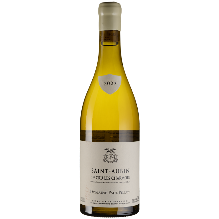 Вино Domaine Paul Pillot Saint-Aubin Premier Cru Les Charmois / Сент-Обен Прем'єр Крю Ле Шармуа 2023, біле сухе, 0.75 л