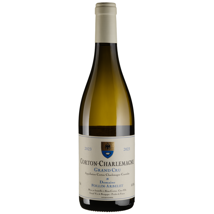 Вино Domaine Follin Arbelet Corton Charlemagne Grand Cru / Кортон Шарлемань Гран Крю 2023, біле сухе, 0.75 л