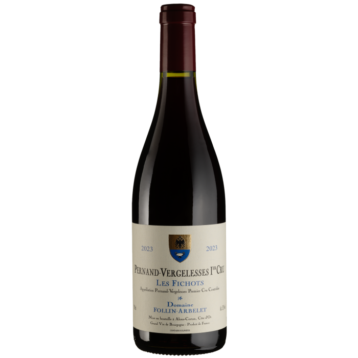 Вино Domaine Follin Arbelet Pernand-Vergelesses 1er Cru Les Fichots / Перна-Вержелє Прем'єр Крю Ле Фішо 2023, червоне сухе, 0.75 л