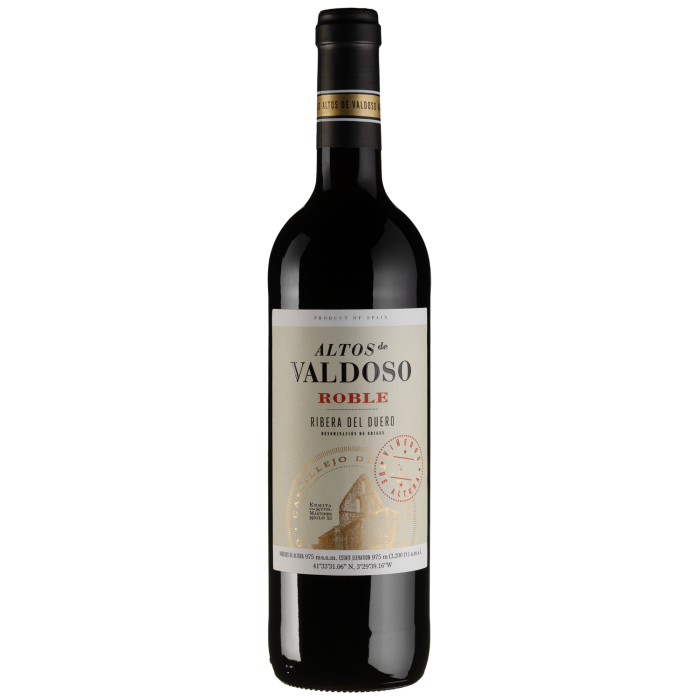 Вино Altos de Valdoso Altos de Valdoso Roble / Альтос де Вальдосо Робле, червоне сухе, 0.75 л Вино Altos de Valdoso Altos de Valdoso Roble / Альтос де Вальдосо Робле, червоне сухе, 0.75 л