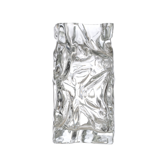 Ваза скляна прозора Ice, Pols Potten