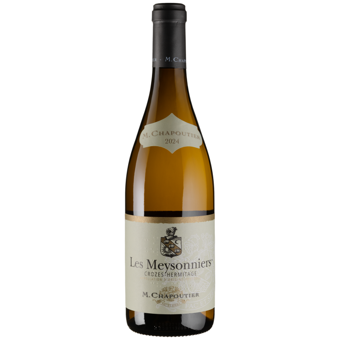 Вино Chapoutier Crozes Hermitage Les Meysonniers Blanc / Крозе Ермітаж Лє Мейсон'є Блан 2024, біле сухе, 0.75 л