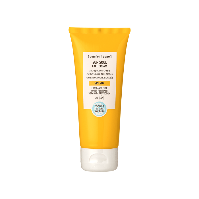 Крем для обличчя сонцезахисний SPF 50+ 60мл Sun Soul, Сomfort zone