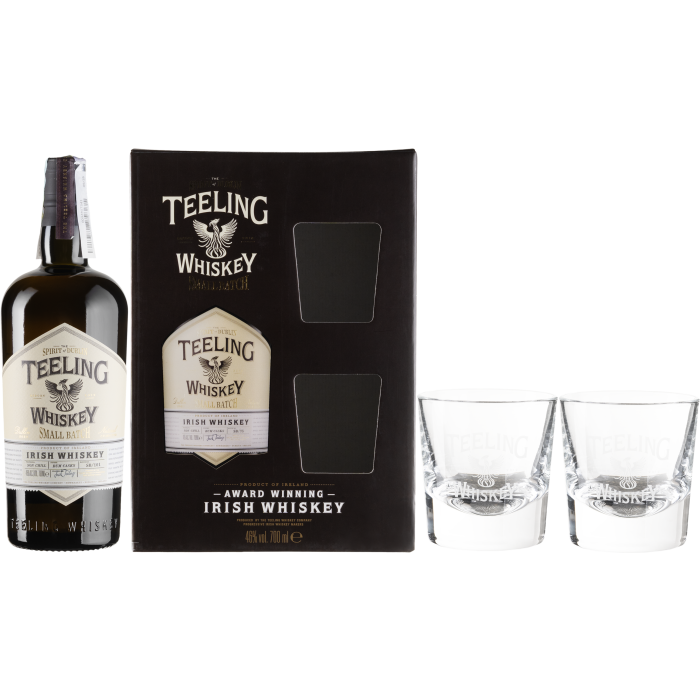 Віскі Teeling Small Batch + 2 glasses, gift box, 0.7 л