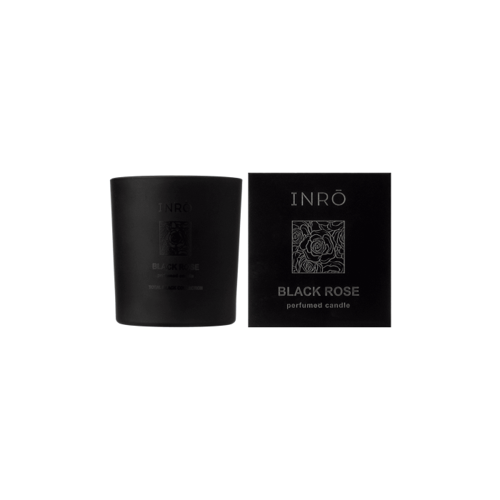 Свічка парфумована 250мл Black Rose, Inro