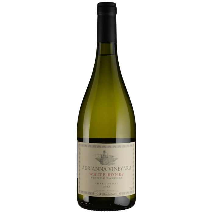 Вино Catena Zapata Adrianna Vineyard White Bones Chardonnay / Адріанна Вайнярд Вайт Боунс Шардоне 2023, біле сухе, 0.75 л